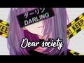 【Nightcore】→ Dear Society || Lyrics