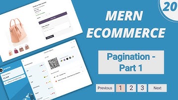 MERN Stack E-Commerce in Hindi: #20 -  Pagination Functionality - Part 1