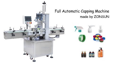 ZONESUN ZS-XG16 Pump Cap Automatic Plastic Bottle Jar Capping Machines For Pet Bottles