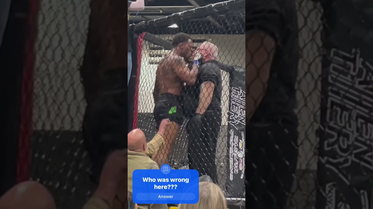 Watch Fighter punches the referee!! #ufc #mma #fight on YouTube Watch Fighter punches the referee!! #ufc #mma #fight on YouTube