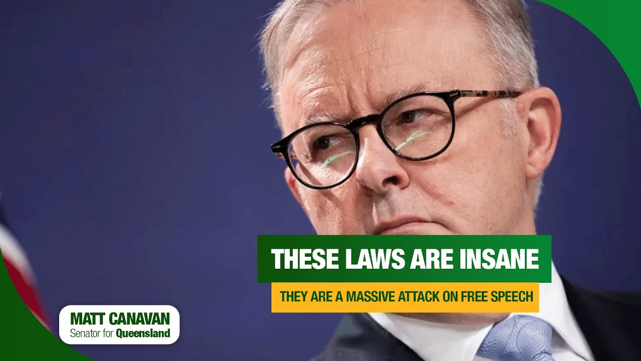 Labor's hate speech laws are insane - YouTube