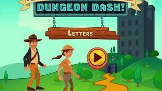 Kids Stories And Games: abcya.com Dungeon Dash, Letter Alphabet Games, educational games for kids screenshot 1