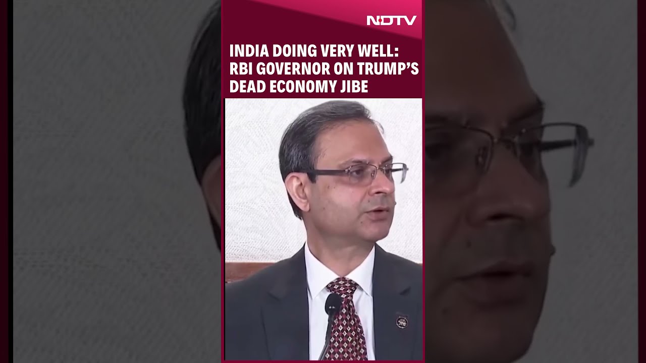 RB Governor Sanjay Malhotra Reacts On Trump S Dead Economy Jibe