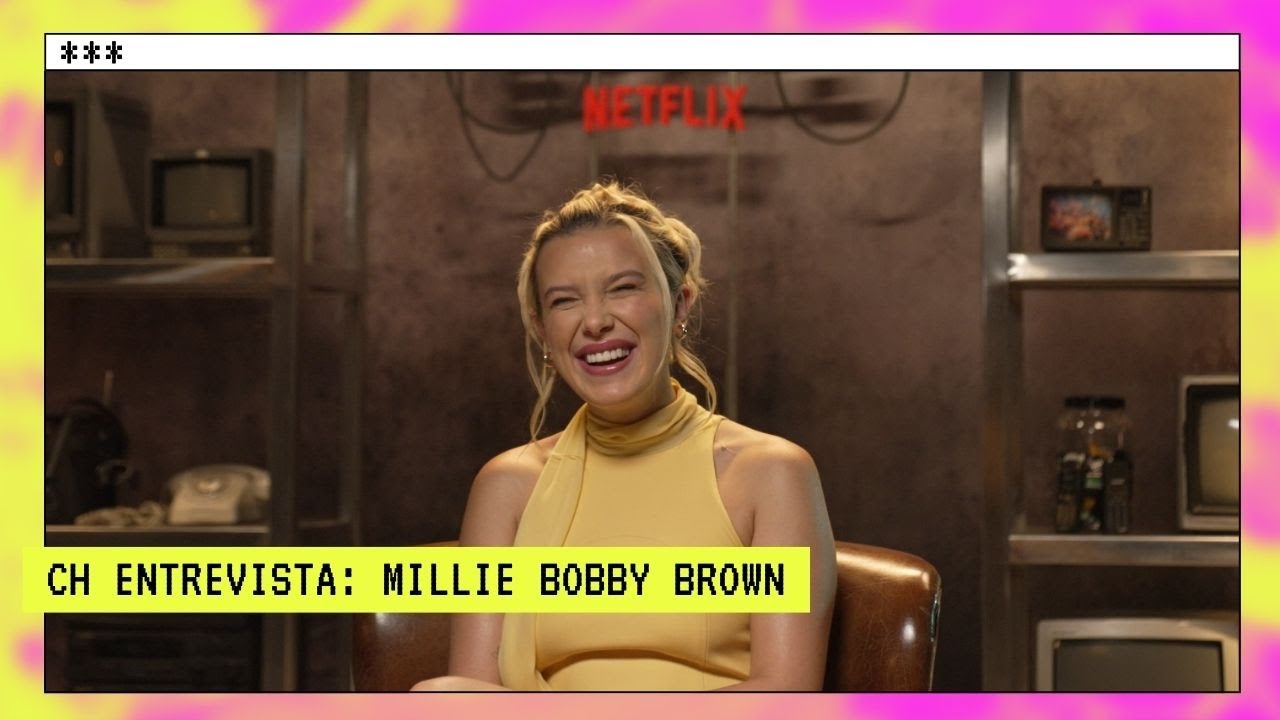 CH Entrevista: Millie Bobby Brown fala de passeio no Brasil, trio elétrico e novo filme da Netflix