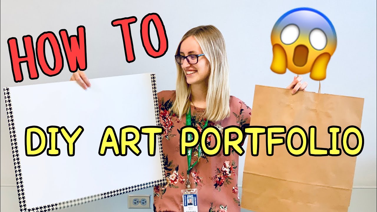 How to: DIY Art Portfolio 