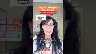 Minoxidil hair growth - allergic? Do not respond? 62 year-old Pharmacy owner explains what you can