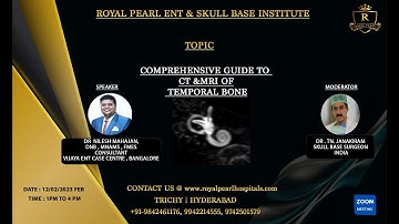 COMPREHENSIVE GUIDE TO CT & MRI OF TEMPORAL BONE - PART 2