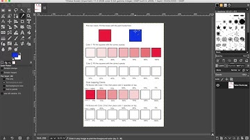 Adding color to value scale in Gimp