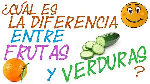 ¿Cuál es la diferencia entre una fruta y un fruto?