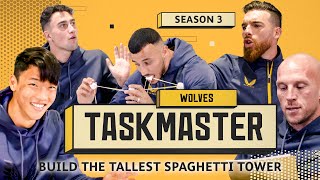 Big controversy! | Wolves Taskmaster S3 E2 | Tallest spaghetti tower challenge