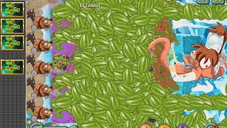 Plants vs Zombies 2 Hack fusion - Tripitidora Melopulta vs Todos los Zombots