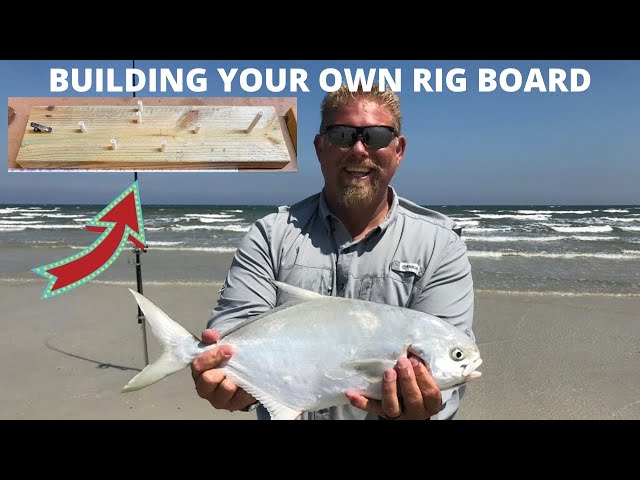 Best Surf Fishing Rig. How to make your own Double Dropper Rigs. How To  Make your Own Rig Board! 