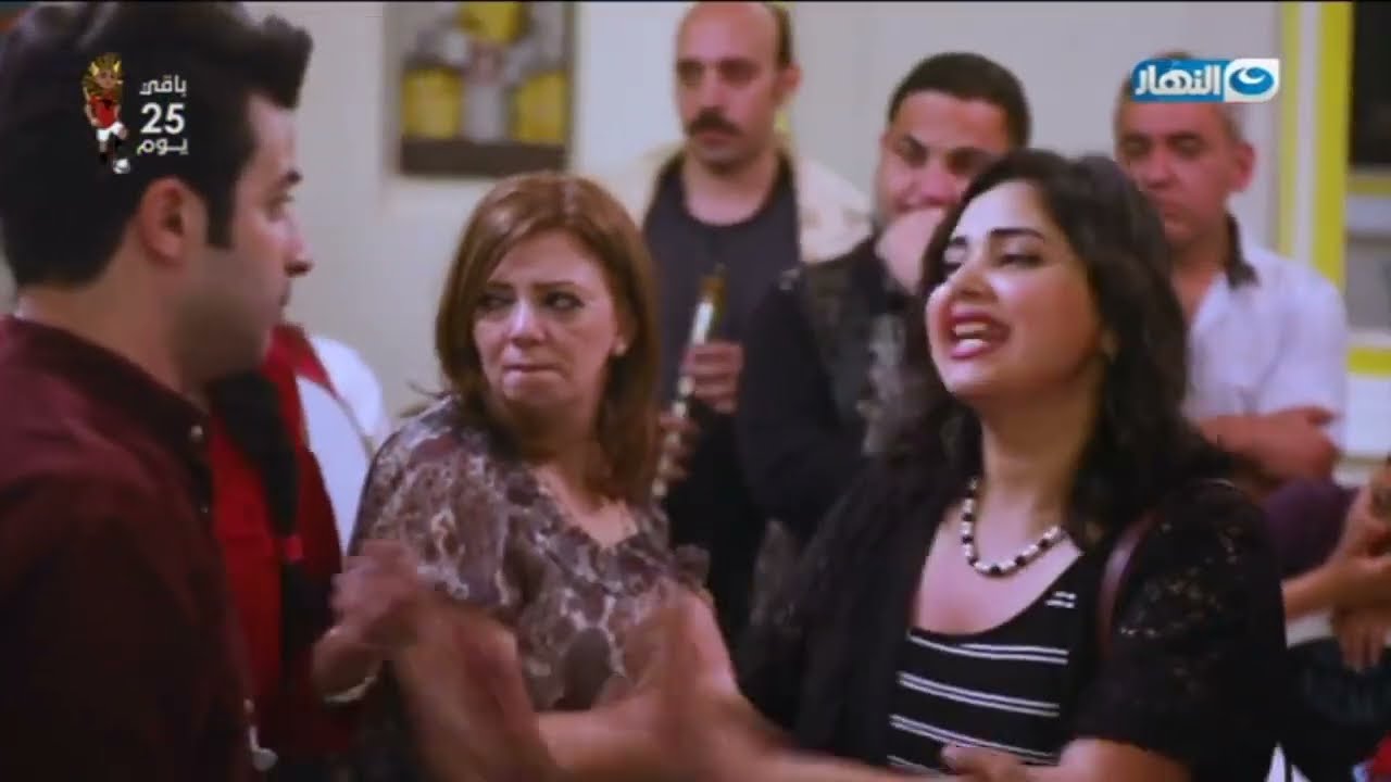 جوزها من كتر ما هو مستفز خلى المذيع يغير المقلب خالص