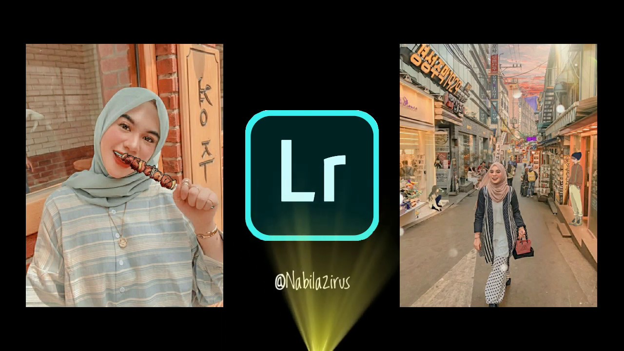 Cara mengedit foto ala NABILAZIRUS tone terbaru di Lightroom mobile