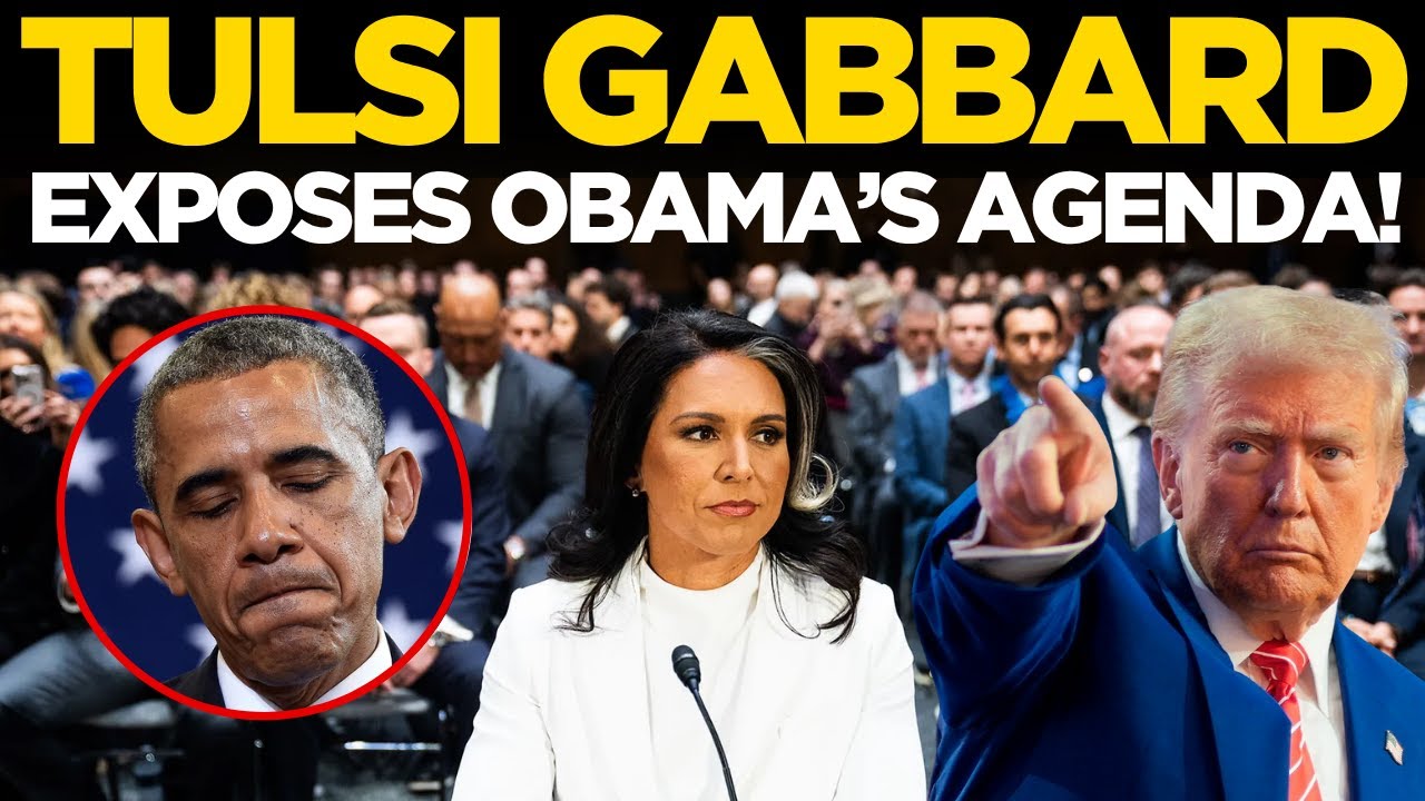 Obama News LIVE: Tulsi Gabbard EXPOSES Obama’s Hidden Agenda | Trump News LIVE | Karoline Leavitt