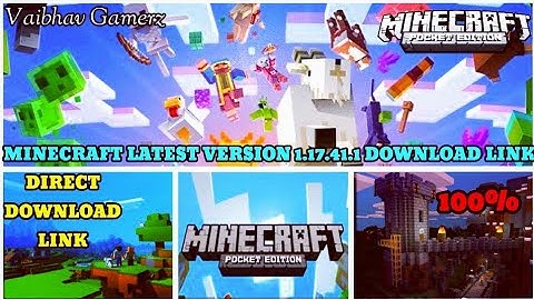 HOW TO DOWNLOAD MINECRAFT LATEST VERSION 1.17 / 1.17.41.1 || #minecraft #minecraftpe #minecraftmcpe