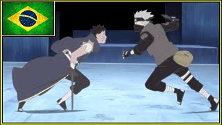 Kakashi VS Obito Dublado - Naruto Shippuden Dublado