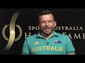 Kurt Fearnley accepts 2018 Sport Australia Hall of Fame “Don” Award