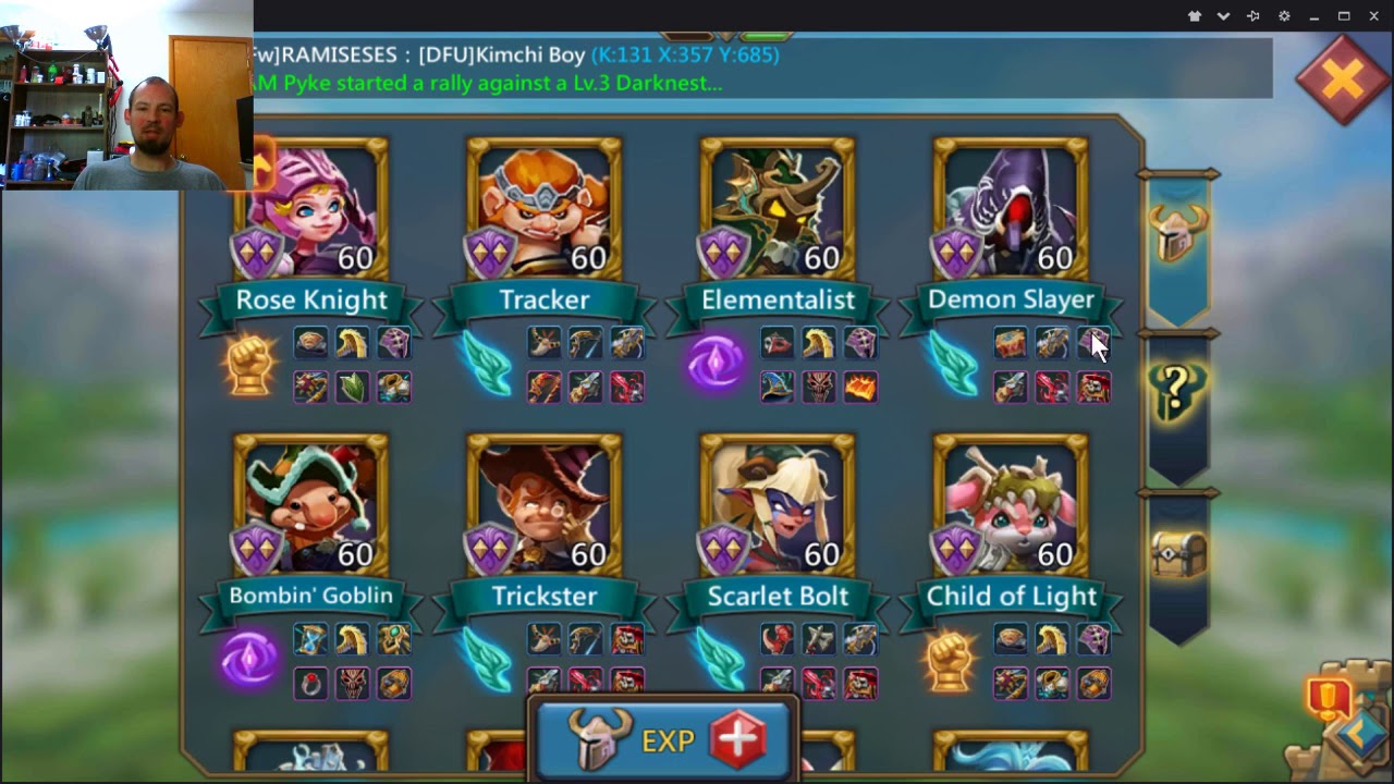 T4 + 600+ Aros Tecnológicos - Lords Mobile - DFG