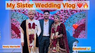 My Sister Wedding Vlog ❤️🔥 *Emotional🥹😭*