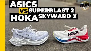 Asics Superblast 2 vs Hoka Skyward X: Great max-stack super trainers compared