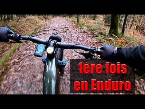 1ERE SORTIE EN ENDURO SUR LE BIKEPARK DE TOURNAVAUX