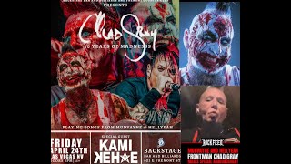 MUDVAYNE + HELLYEAH's Chad Gray solo concert performing both bands songs!
