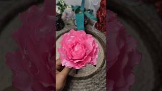 Ribbon Rose Tutorial #shorts #viral #fyp