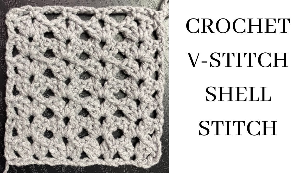 5 EASY CROCHET STITCHES THAT ANY BEGINNER CAN DO! [Linen, Alpine, Shell,  Granny, and Wave Stitch] 