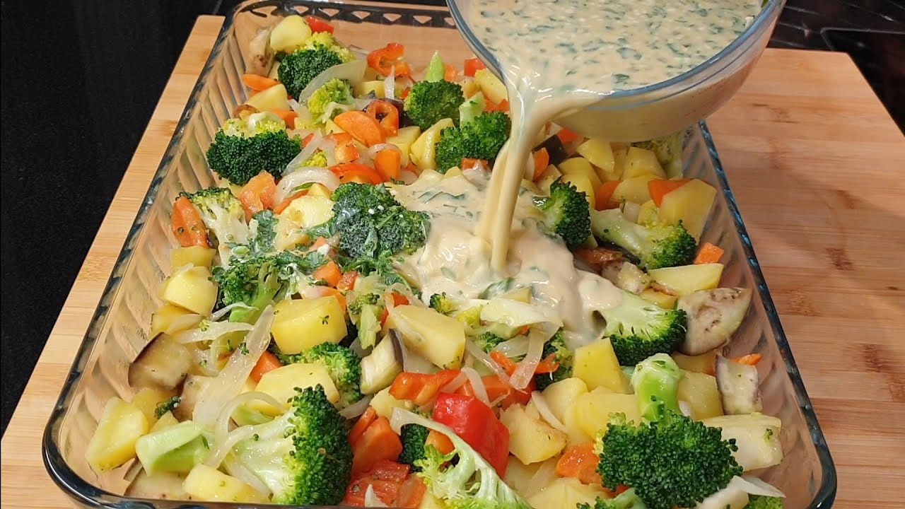 جديد!!!كرتان رهييب👍بدون لحم أو سمك / وبدون  بشاميل أو كريمة/👌 مذاااق رائع واقتصادي يحضر بسرعة