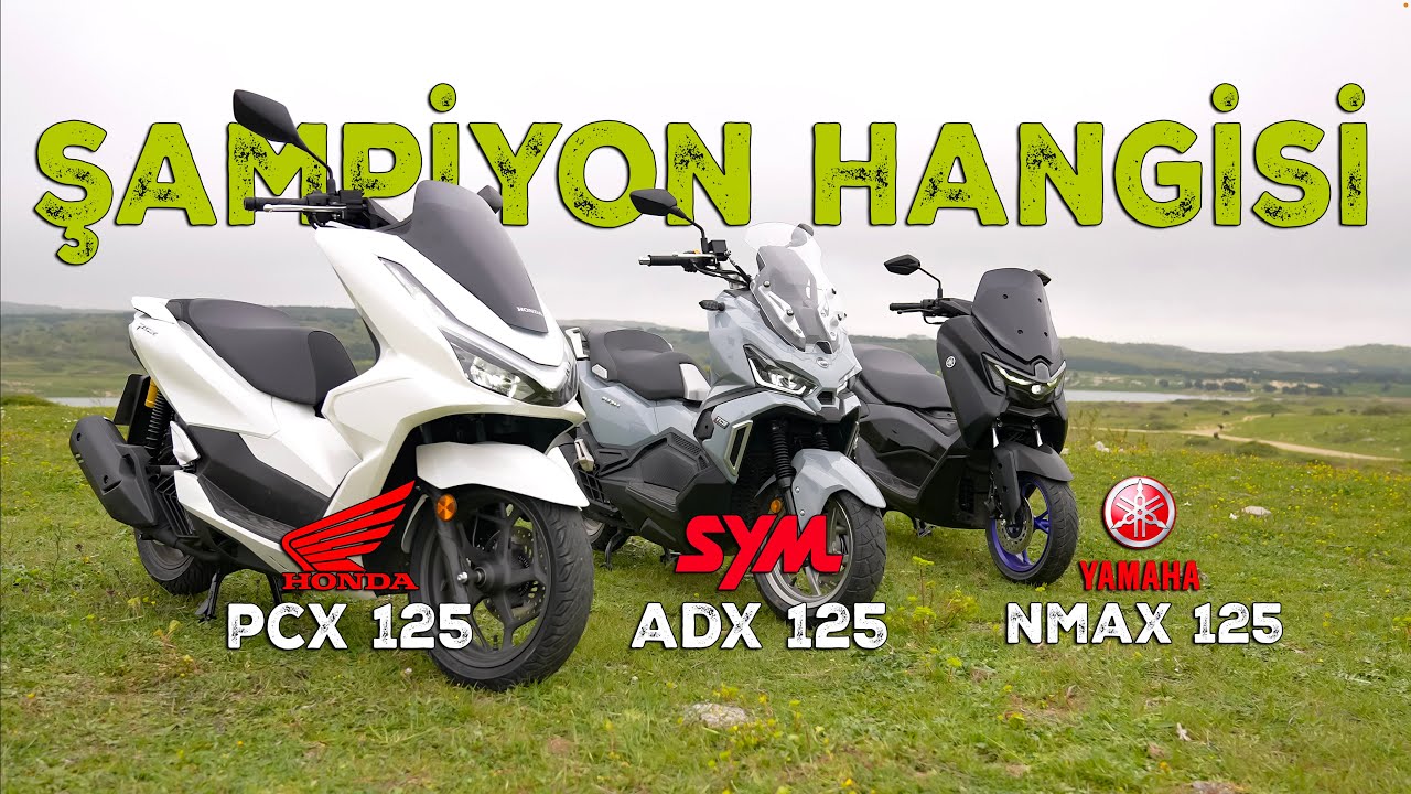 3 Popüler Scooter'ı Test Ettik Sonuçlar Şok Edici! Pcx / Adx / Nmax