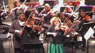 W.A. Mozart Sinfonia Concertante for violin and viola.  2nd Mvt.