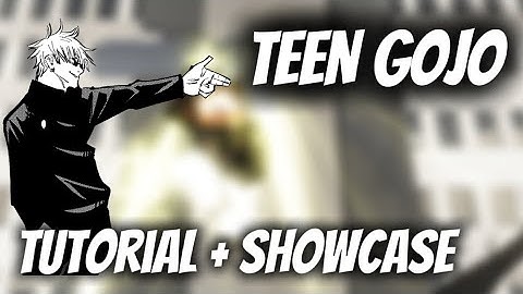 TEEN GOJO SKILL BUILDER MOVESET | SHOWCASE + TUTORIAL | Base + Awakening | JUJUTSU SHENANIGANS