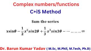 Celebrity cis Method in Complex Numbers | De Moivre Theorem | cosθ + i sinθ | c+is method | part 4 Profile