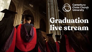 Canterbury Cathedral Graduation Ceremony LIVE 14:30pm 30th January 2025