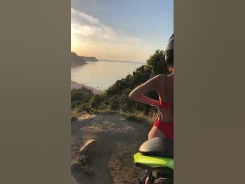 Девушка на мото,Кавачаки,закат,закат на мото - YouTube