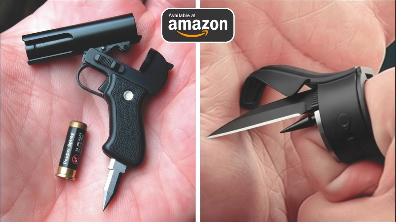20 СКРЫТЫХ гаджетов для самообороны, которые вы ДЕЙСТВИТЕЛЬНО можете купить на Amazon.