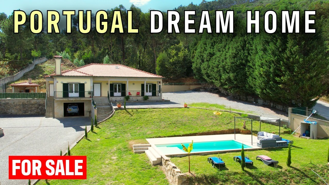 Продажа недвижимости в Португалии | Дом с 5 спальнями и бассейном в Понте-де-Лима