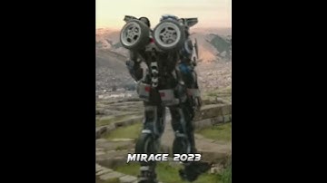 Mirage/Dino Evolution (2011/2023) #Mirage #Dino #transformers #shorts