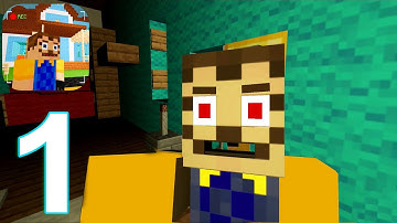 Neighbor Five Nights Gameplay Walkthrough Part 1 (IOS/Android)