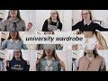 trying on everything in my university wardrobe (vintage)