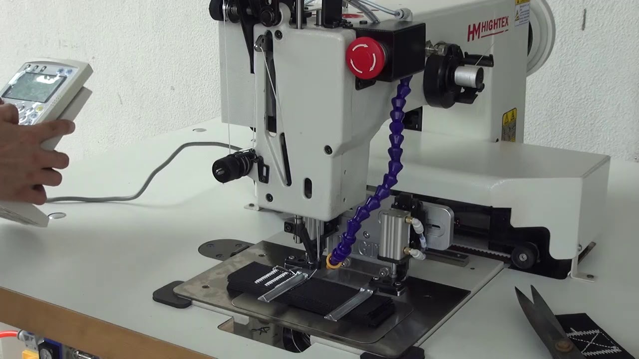 Heavy duy automatic climbing harness sewing machine to India YouTube