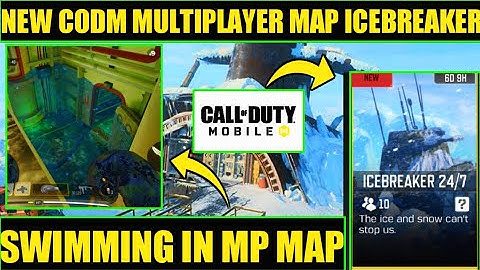 Codm Icebreaker Map | Codm Icebreaker Map Gameplay | Codm Icebreaker Swimming