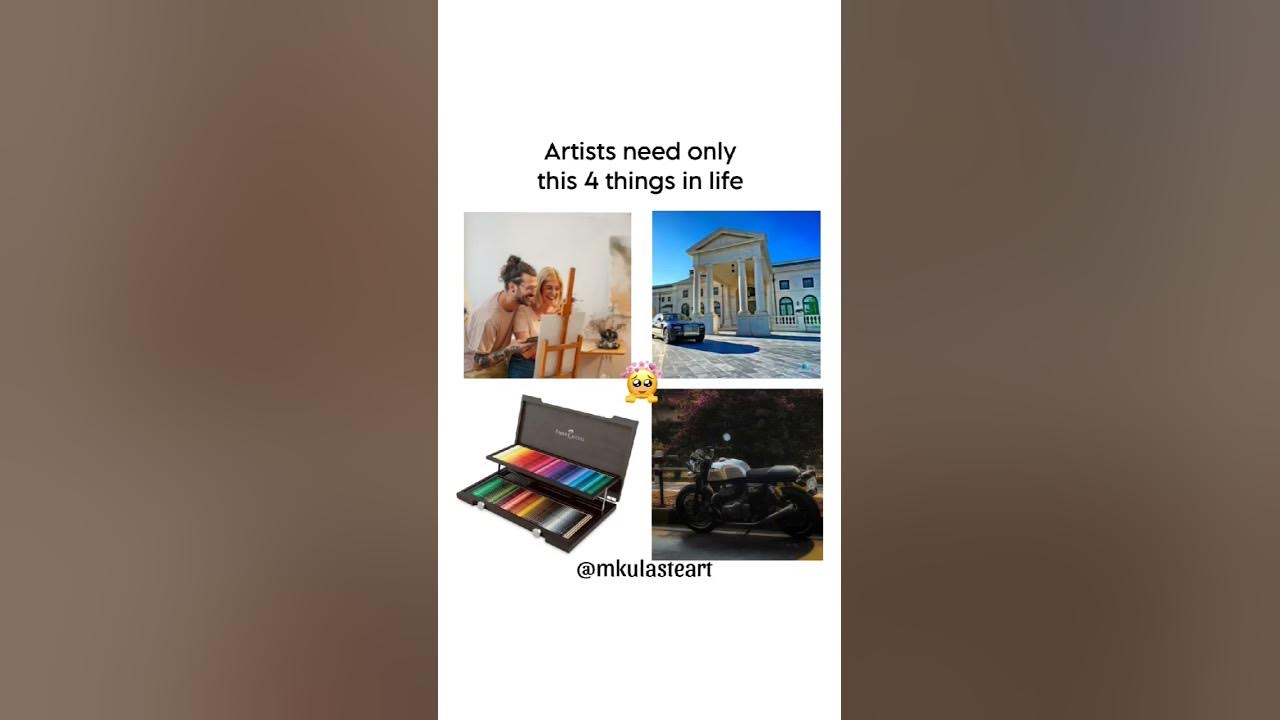 Simple need of artist | #artist #love #life Simple need of artist | #artist #love #life