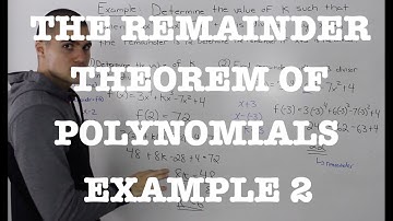 MHF4U (3.6) - remainder theorem of polynomials example 2