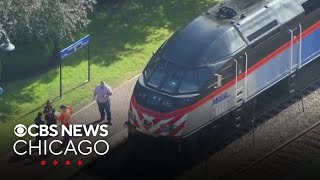Metra train hits bicyclist in Schaumburg, Illinois