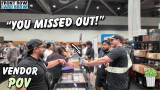 This Is Why You Should ALWAYS Buy Vintage Pokemon... Seattle Front Row Vendor POV Day 1!