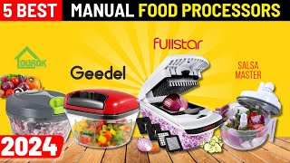 The Best Manual Food Processors