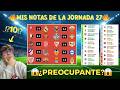🎯 ¿NOTAS JUSTAS? SUSPENSOS Y SORPRESAS😱 | MIS NOTAS J27