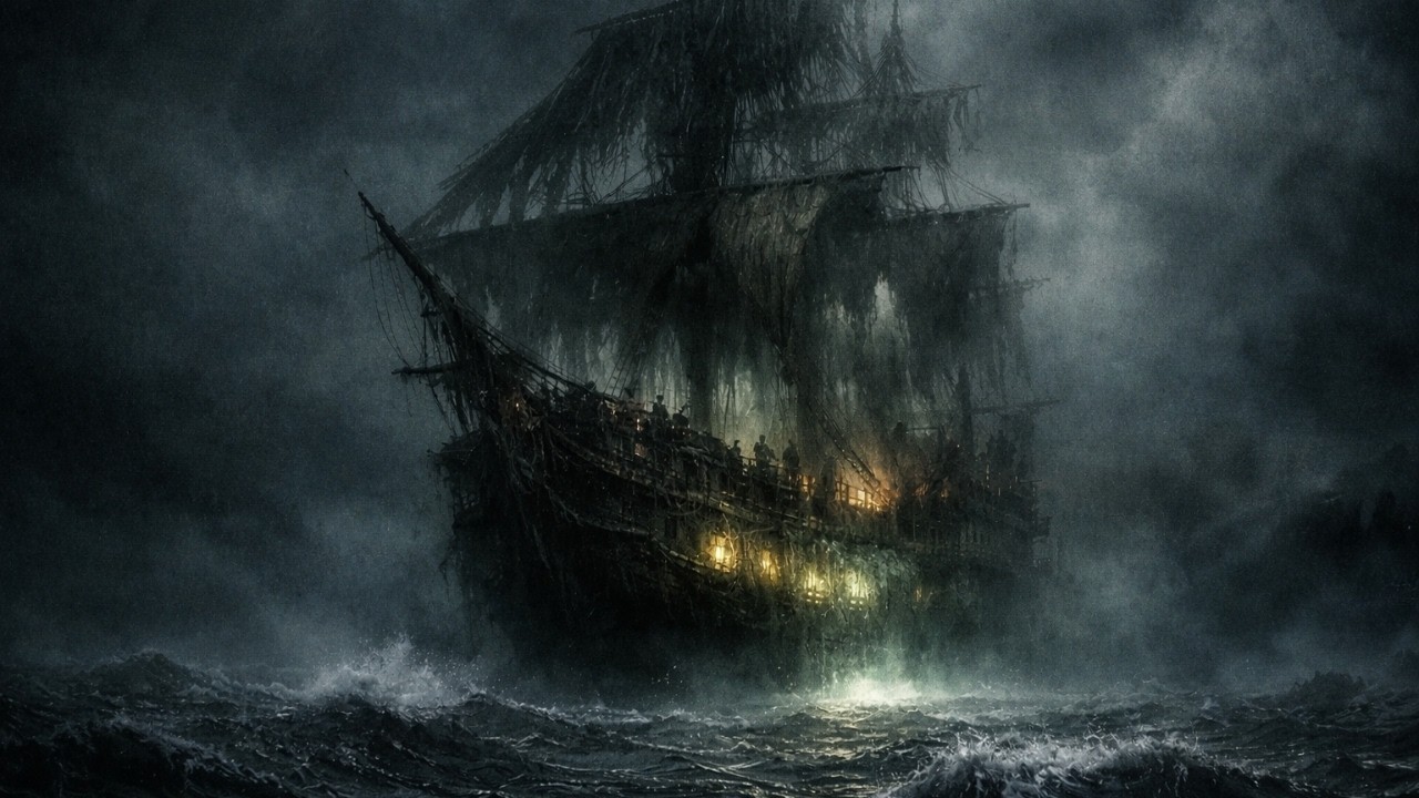O Holandês Voador: A Verdade Aterrorizante por Trás do Navio Mais Assombrado do Mundo